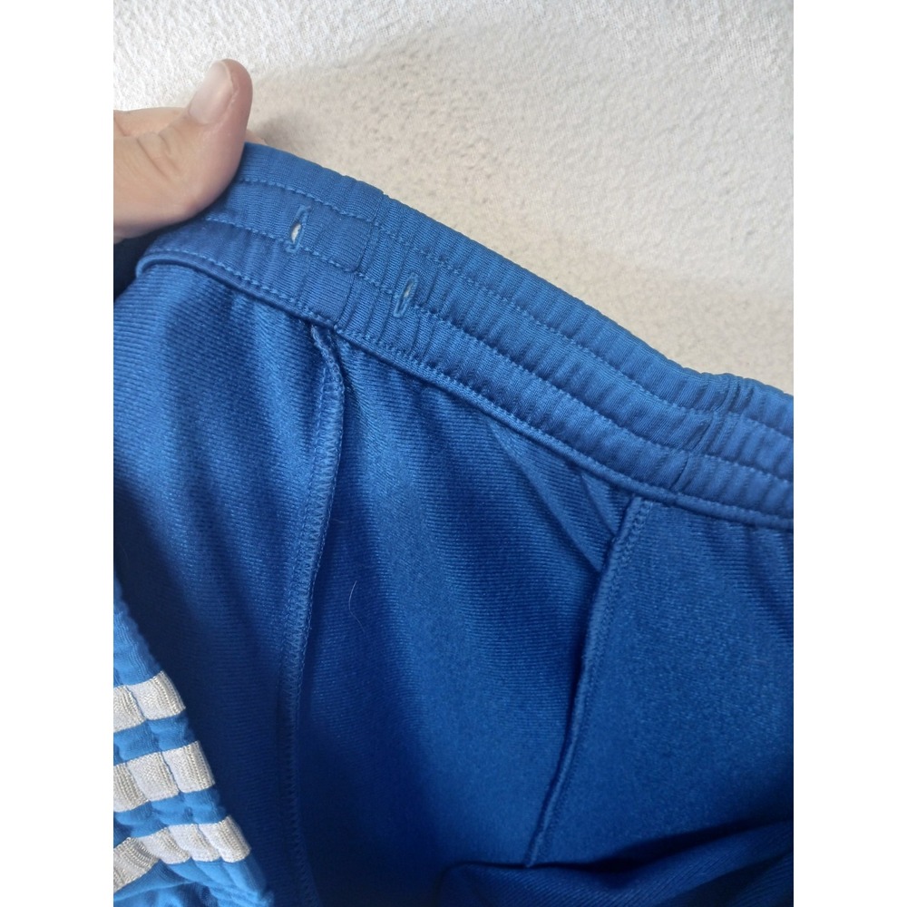 Adidas Vintage Original Track Beckenbauer Satin Pants Streetwear Blue Medium - Picture 7 of 12